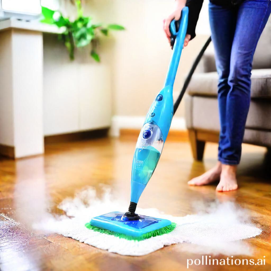 can you put floor cleaner in a steam mop
